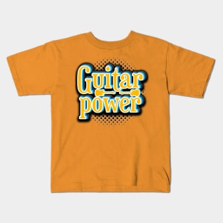 Power guitar Kids T-Shirt